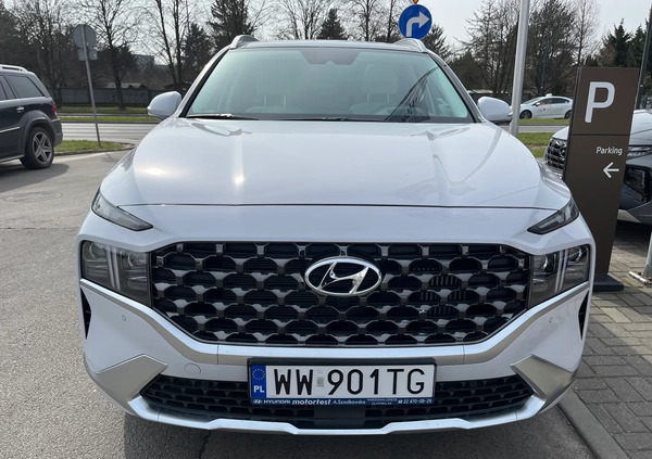 Hyundai Santa Fe cena 219000 przebieg: 10900, rok produkcji 2022 z Tyczyn małe 137